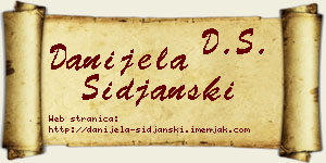 Danijela Šiđanski vizit kartica